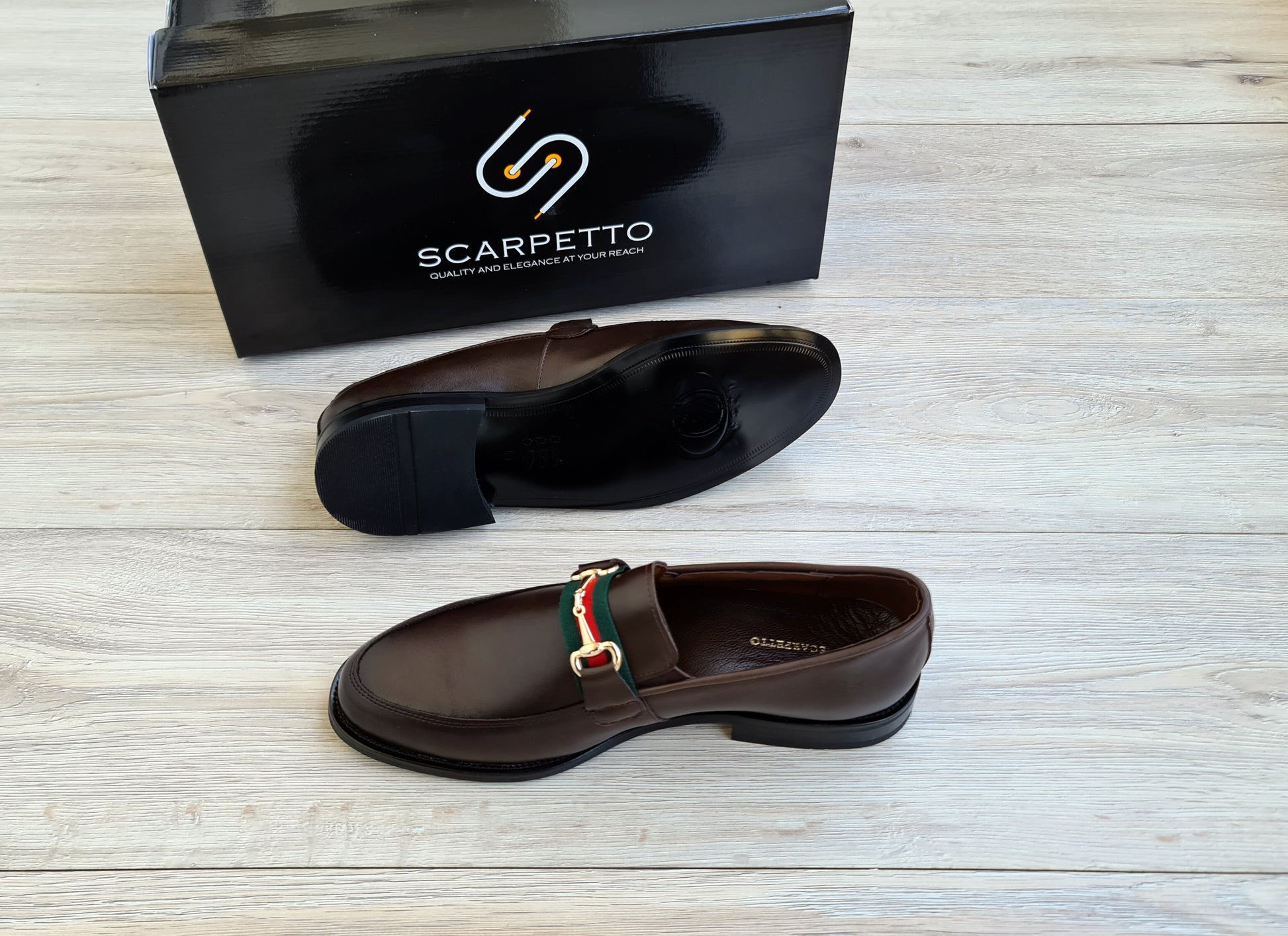 Men's Leather Loafers - Scarpetto