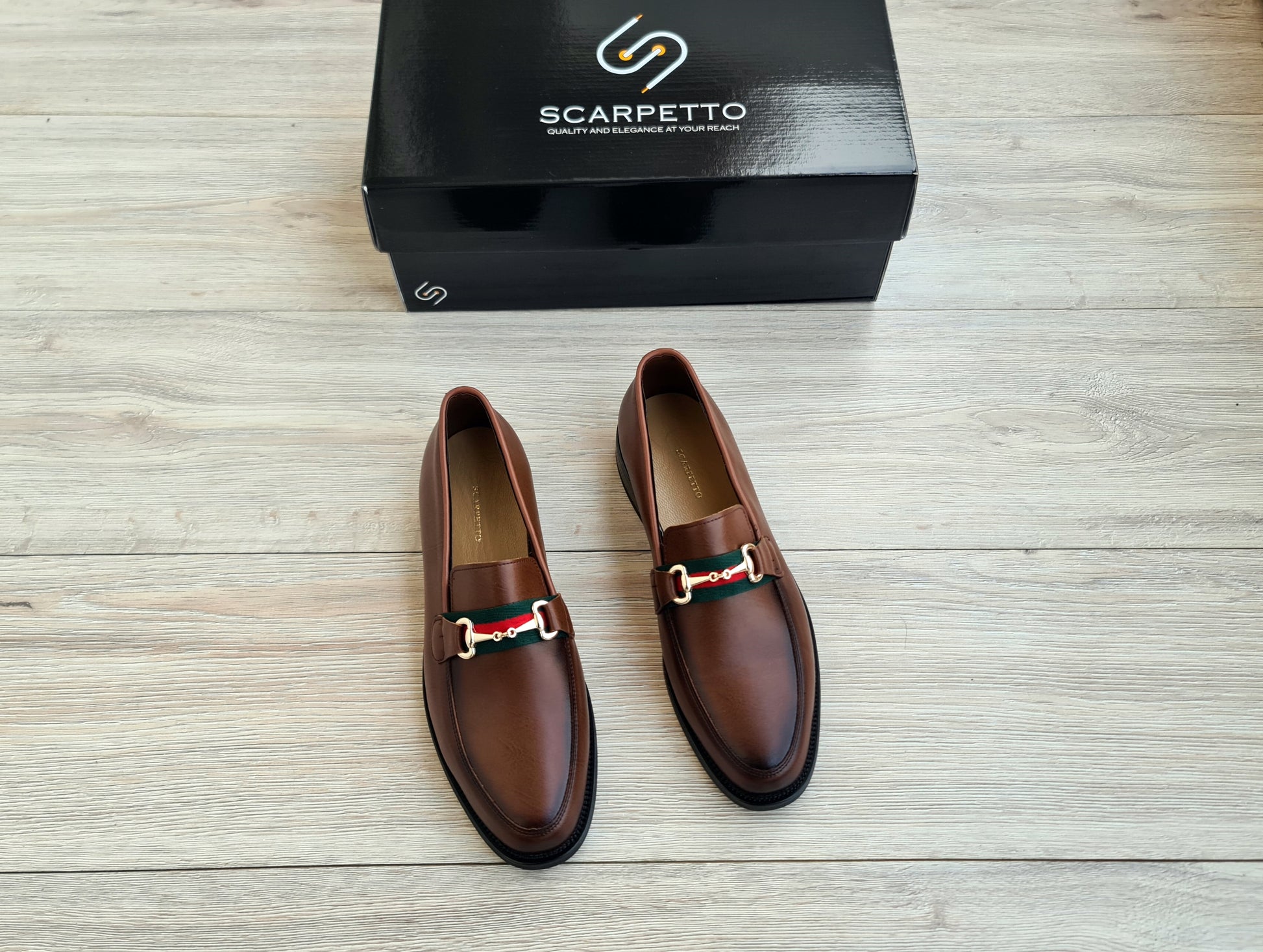 Men's Leather Loafers - Scarpetto