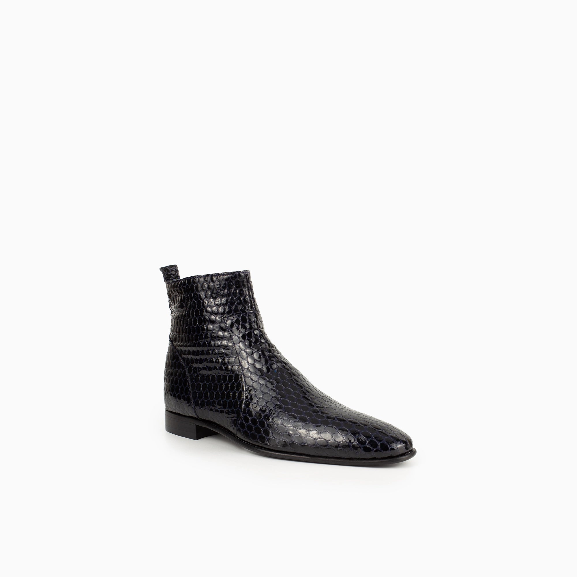 Raphael Legacy Honeycomb Chelsea Boots — side view | Scarpetto