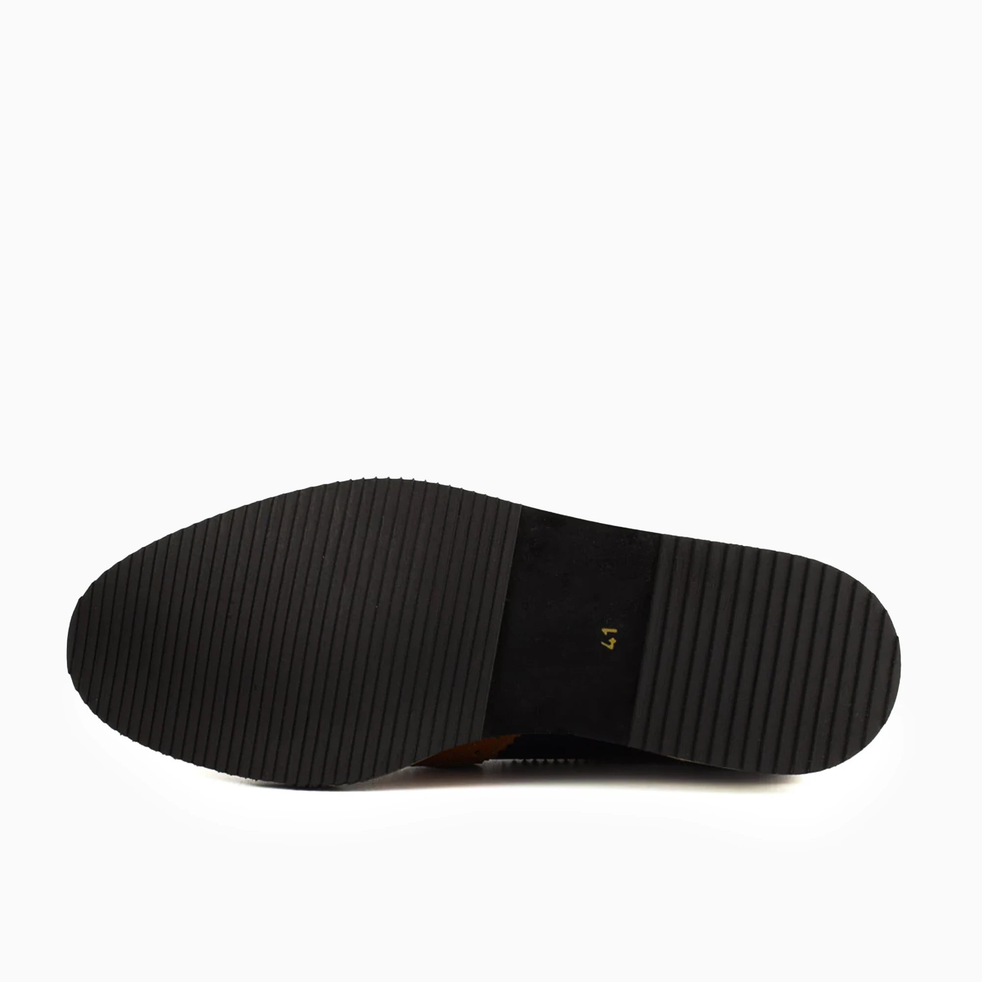 Vestito Brown-Navy Men's Wingtip Leather Derby Dress Shoes