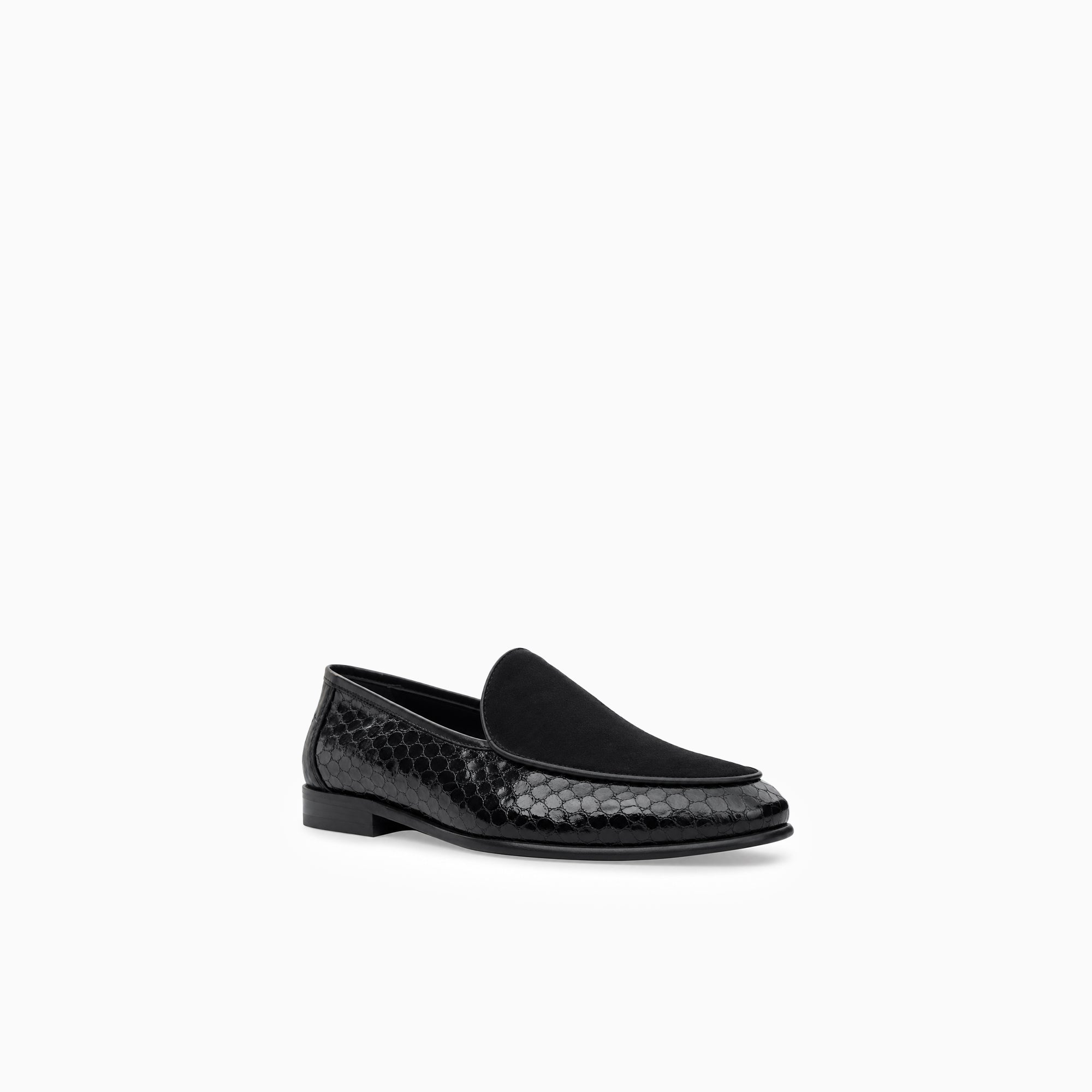 Leone Croco Suede