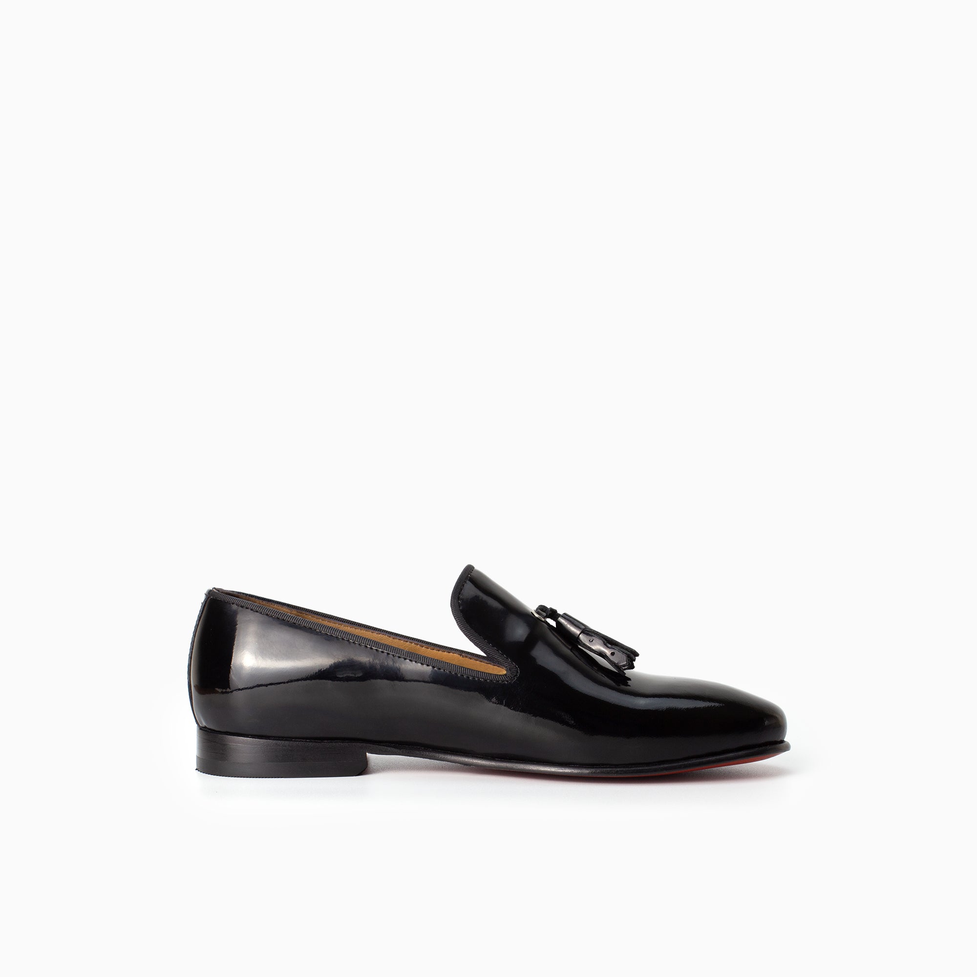 Flecos Patent Leather Men's Tassel Loafer