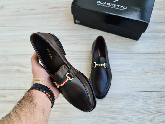 Men's Leather Loafers - Scarpetto