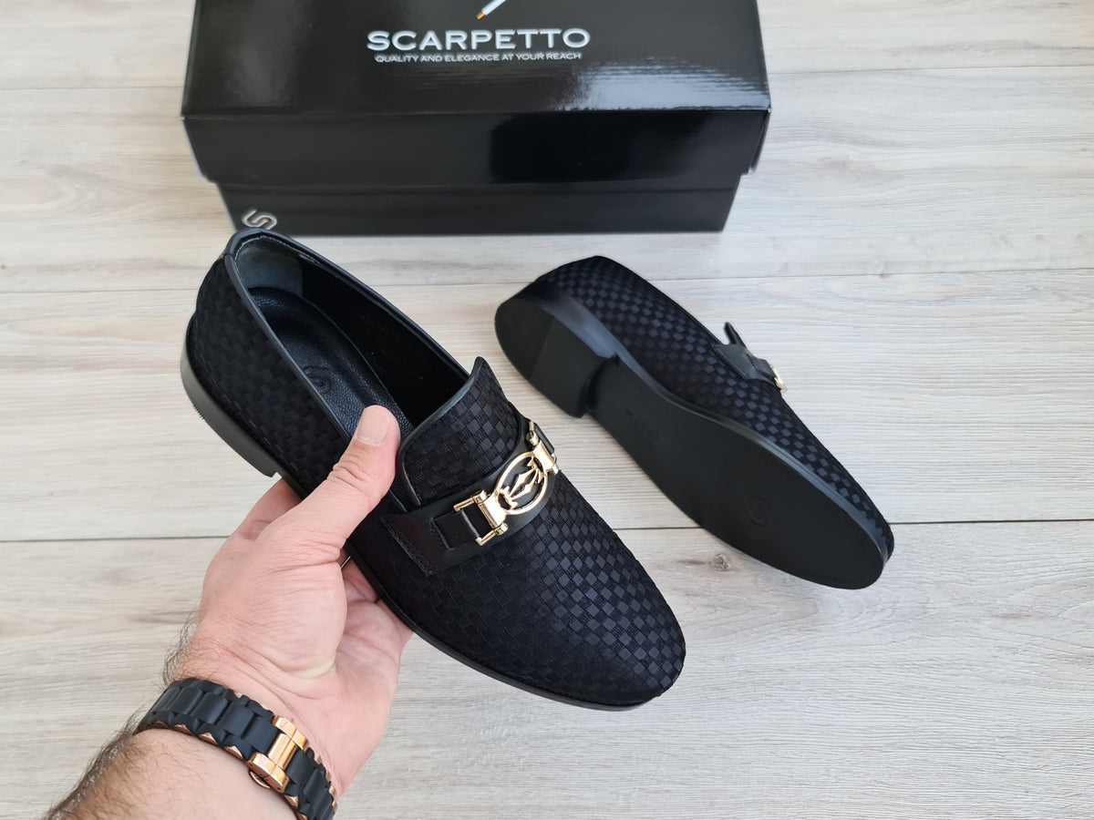 Premium Leather loafer | blue Men display picture 1