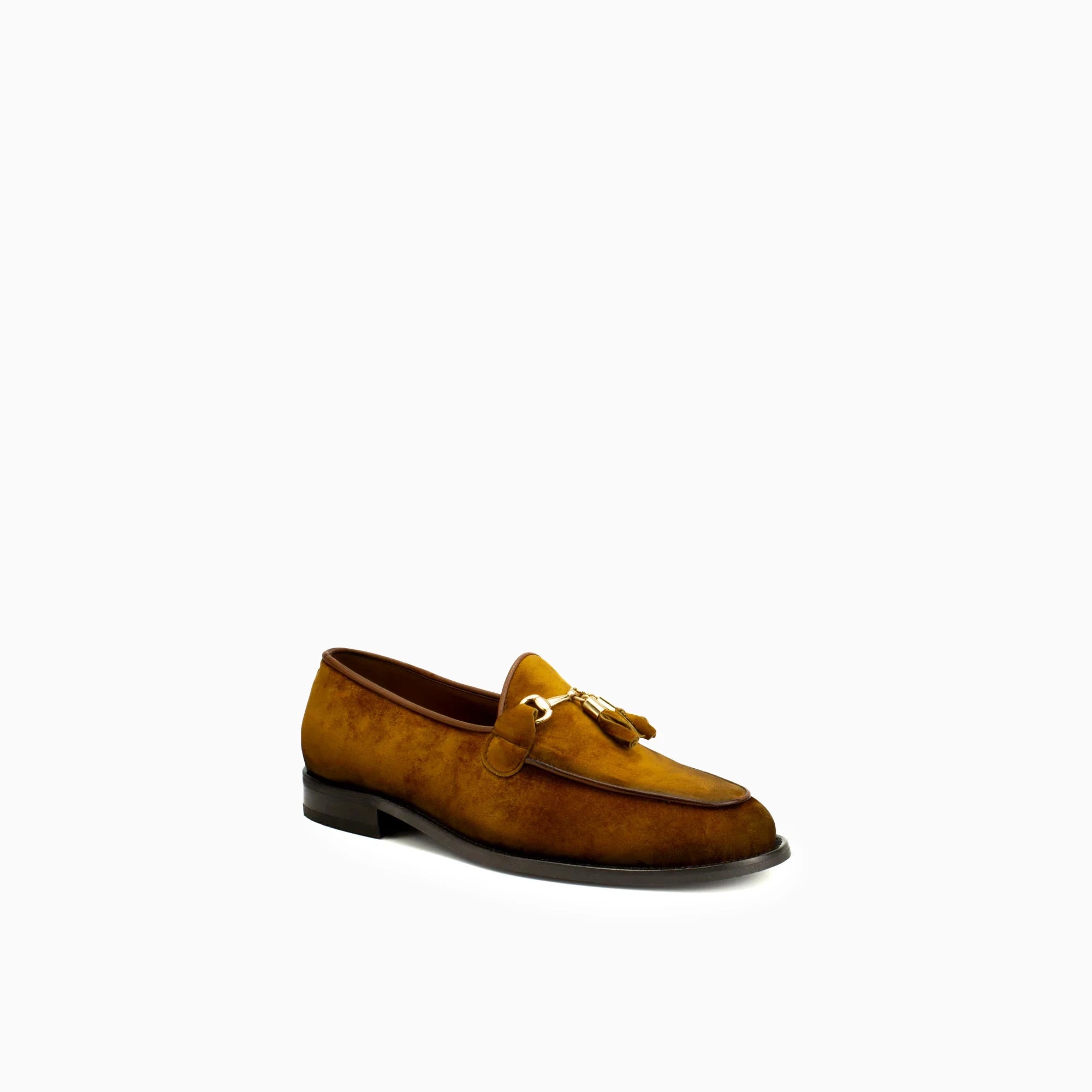 Men's Suede Leather Tassel Loafers