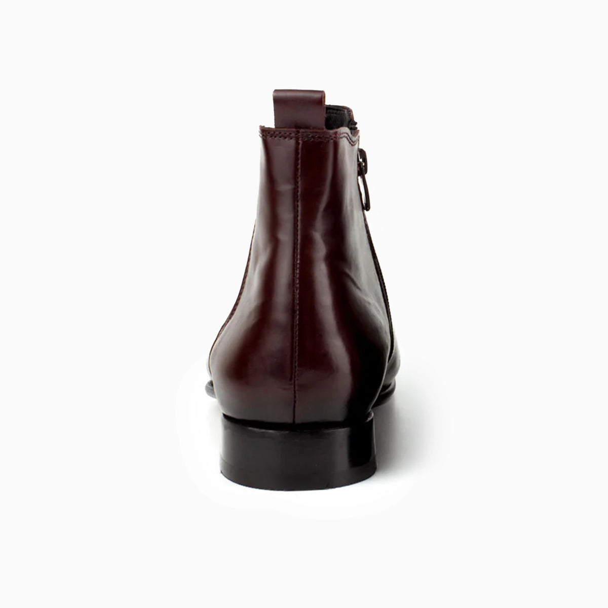 Giovanni Burgundy Men\'s Chelsea Genuine Leather Boots Giovanni Burgundy Men main image 3
