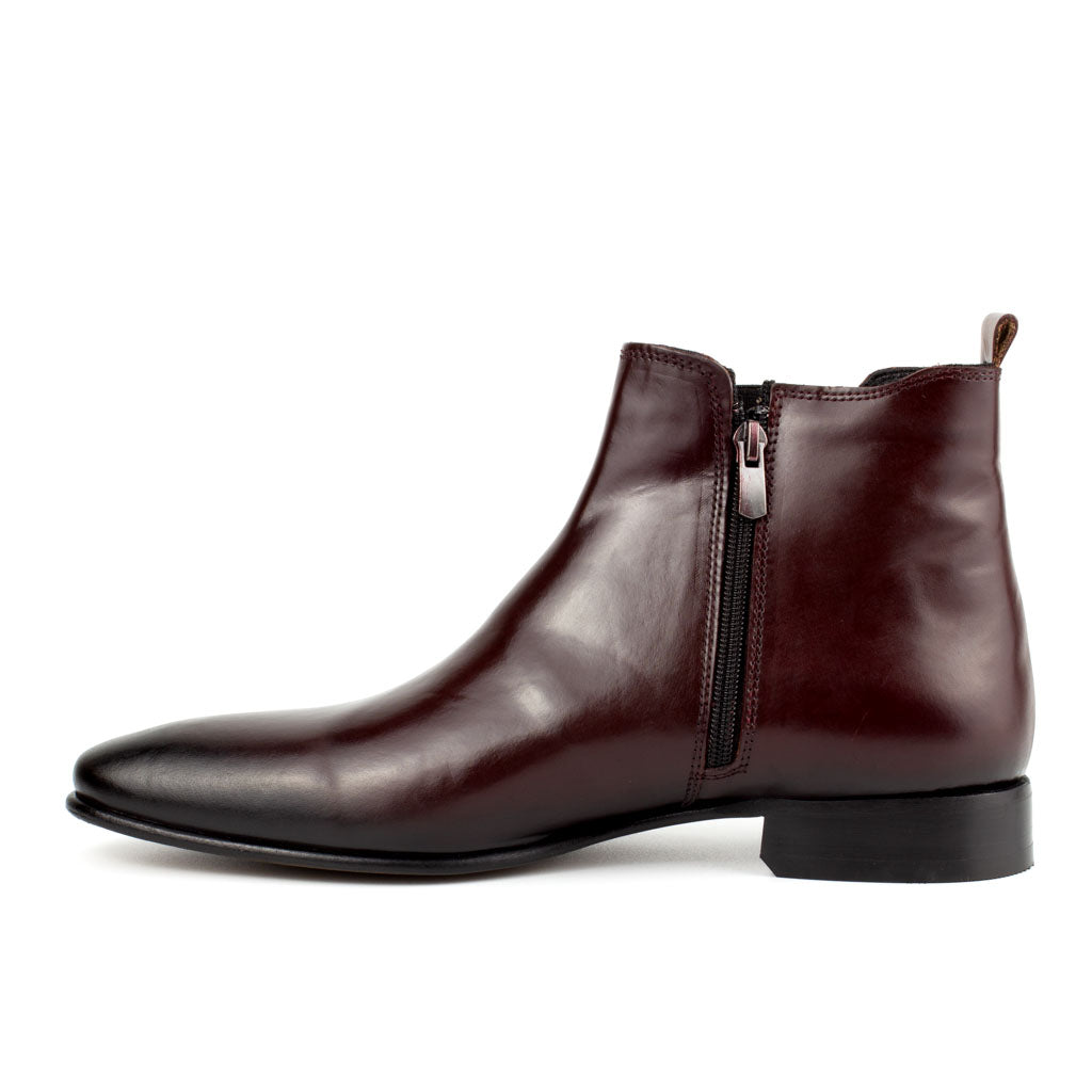 Burgundy hot sale ladies boots