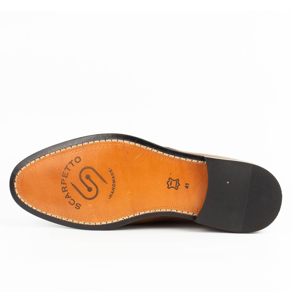 Breeze Brown Men's Genuine Leather Chukka Boots