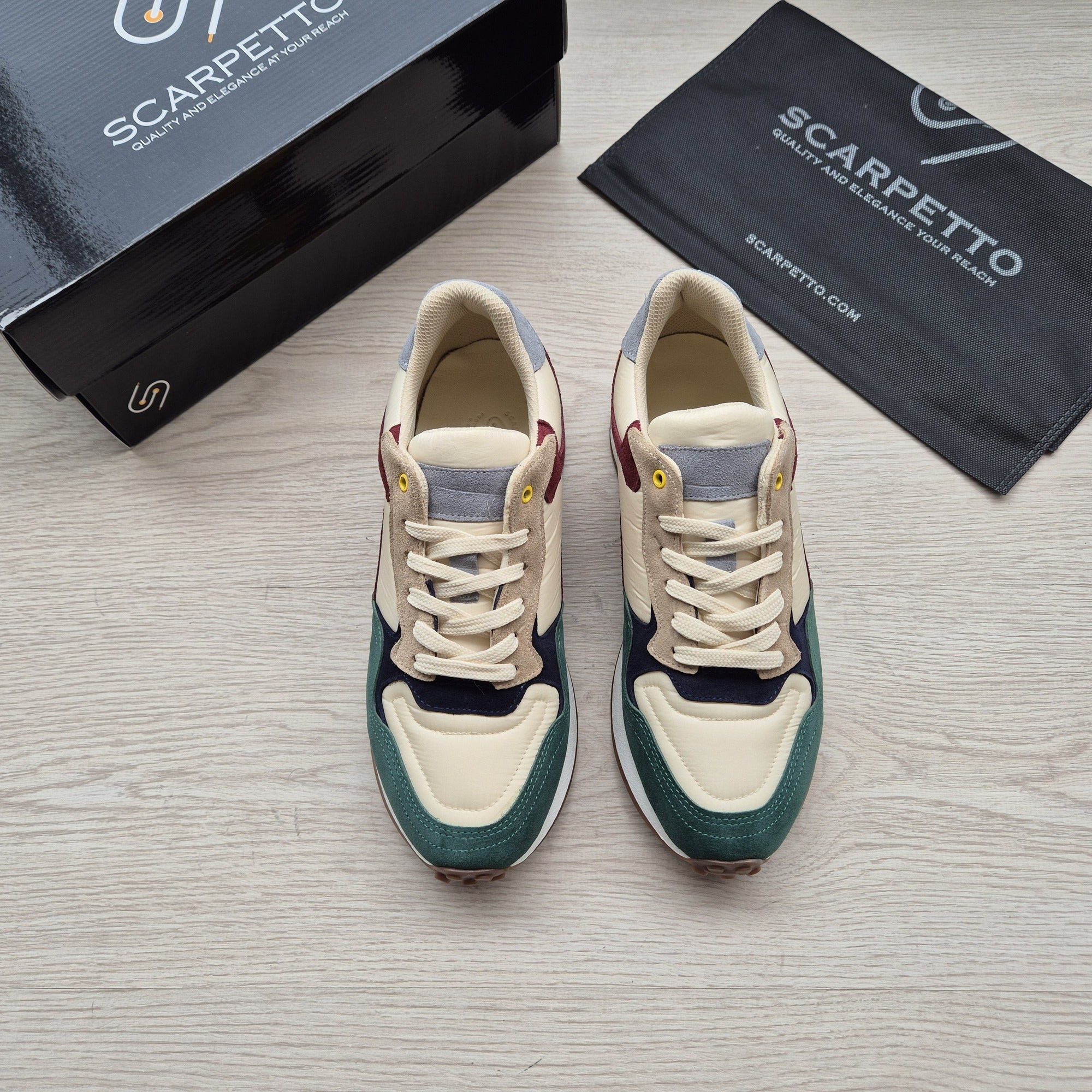 Corsa Harvest Multi Retro Running Sneaker - top view